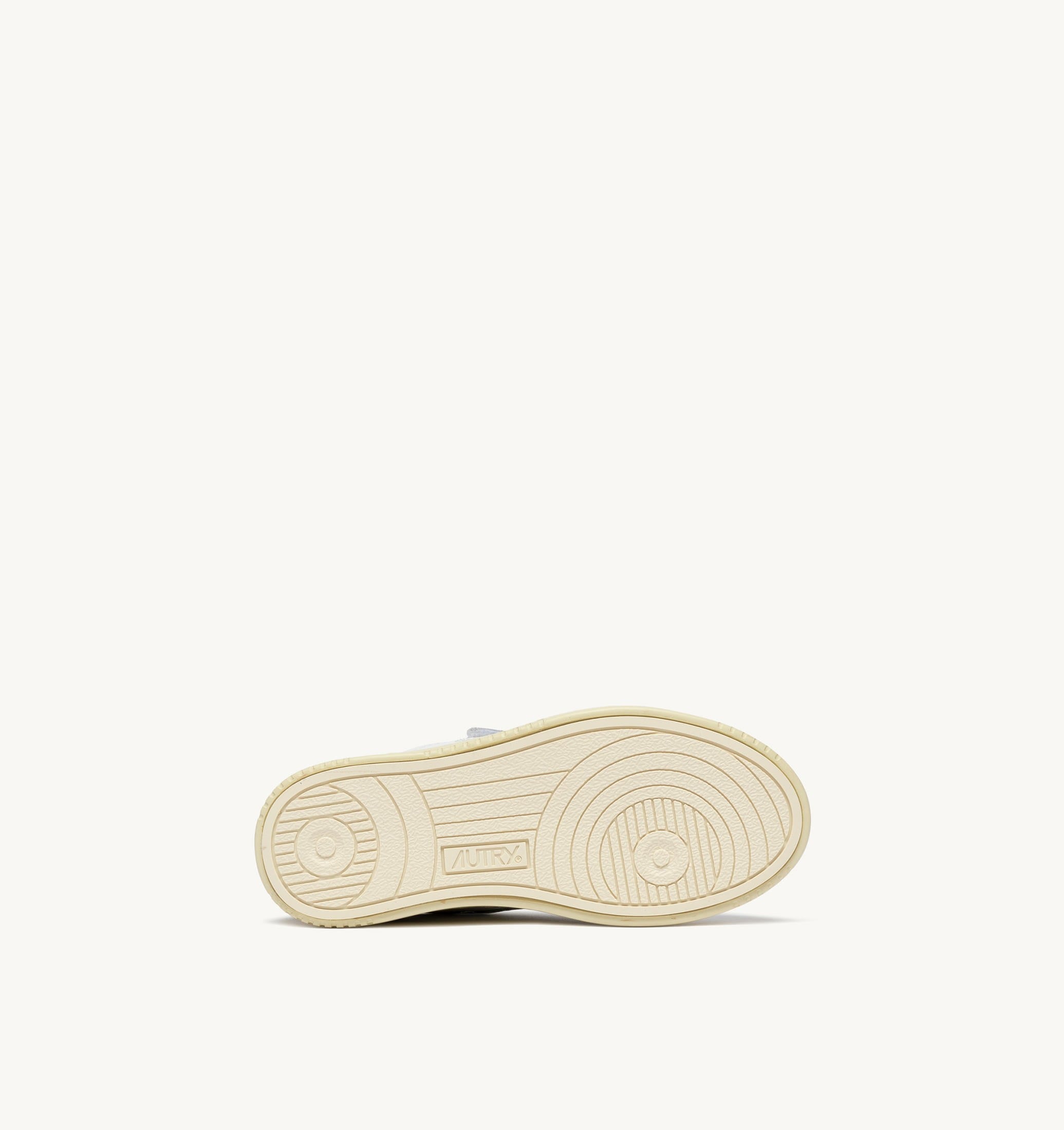 BASKETS MEDALIST KIDSTRIPES EN CUIR BLANC ET CUIR PAILLETÉ SAUGE