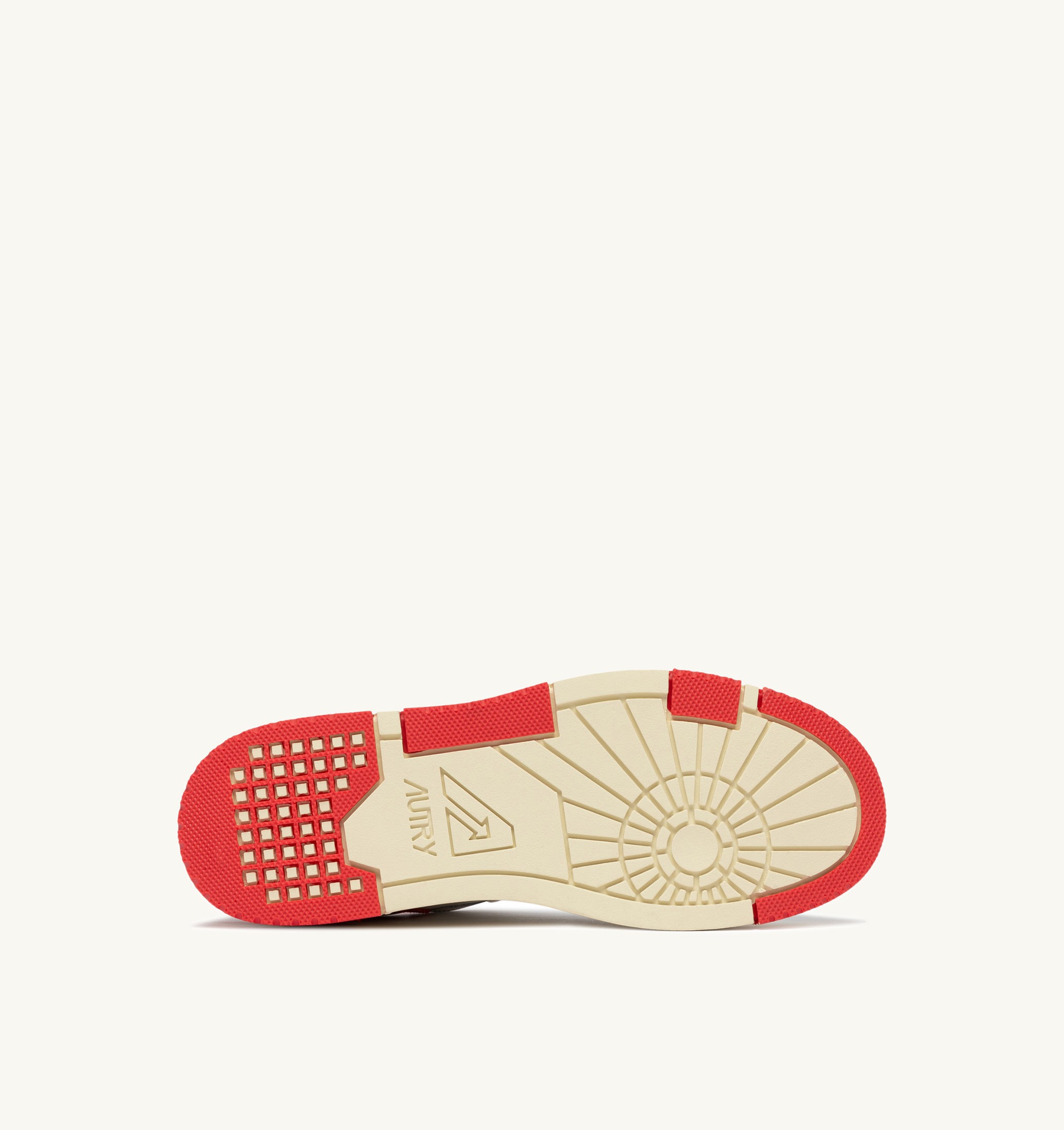 BASKETS CLC LOW EN CUIR BLANC ET VIRGIN RED