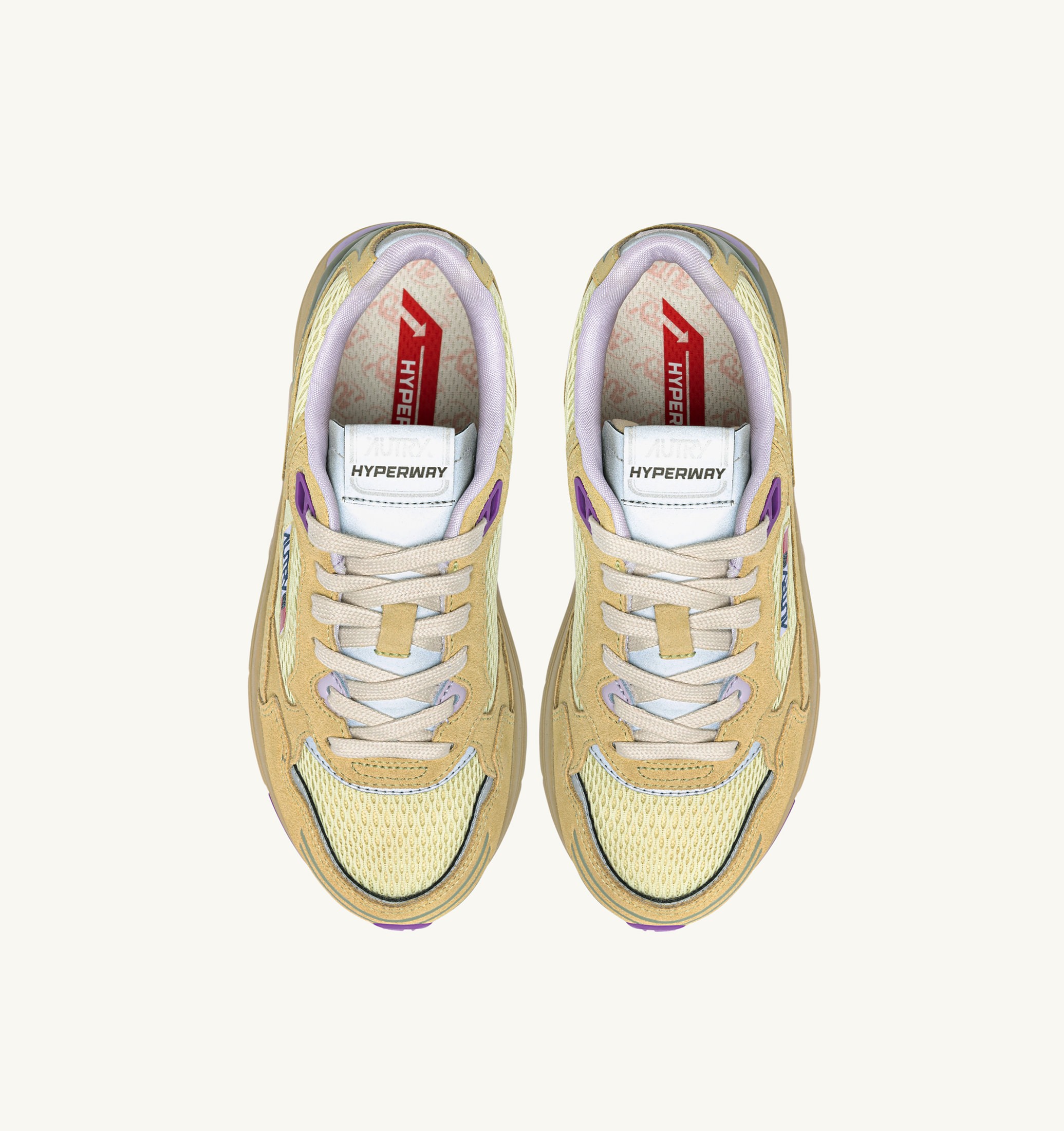 BASKETS HYPERWAY EN MESH ET DAIM STRAW ET ORCHID HUST