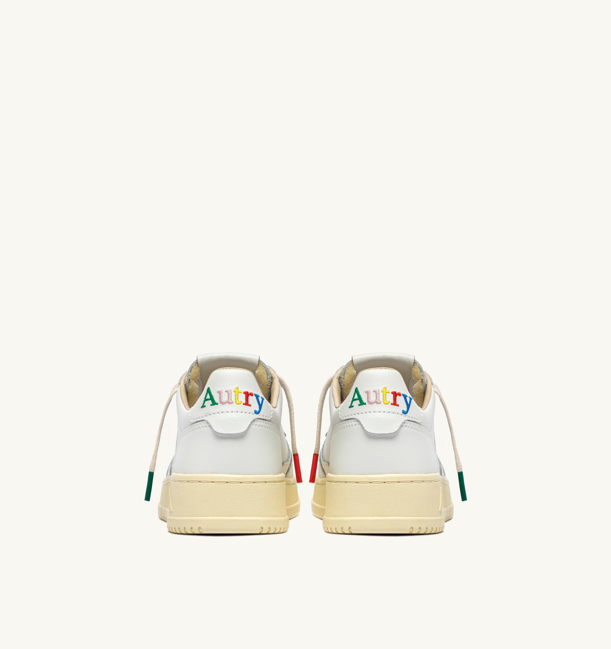 BASKETS MEDALIST LOW EN CUIR BLANC