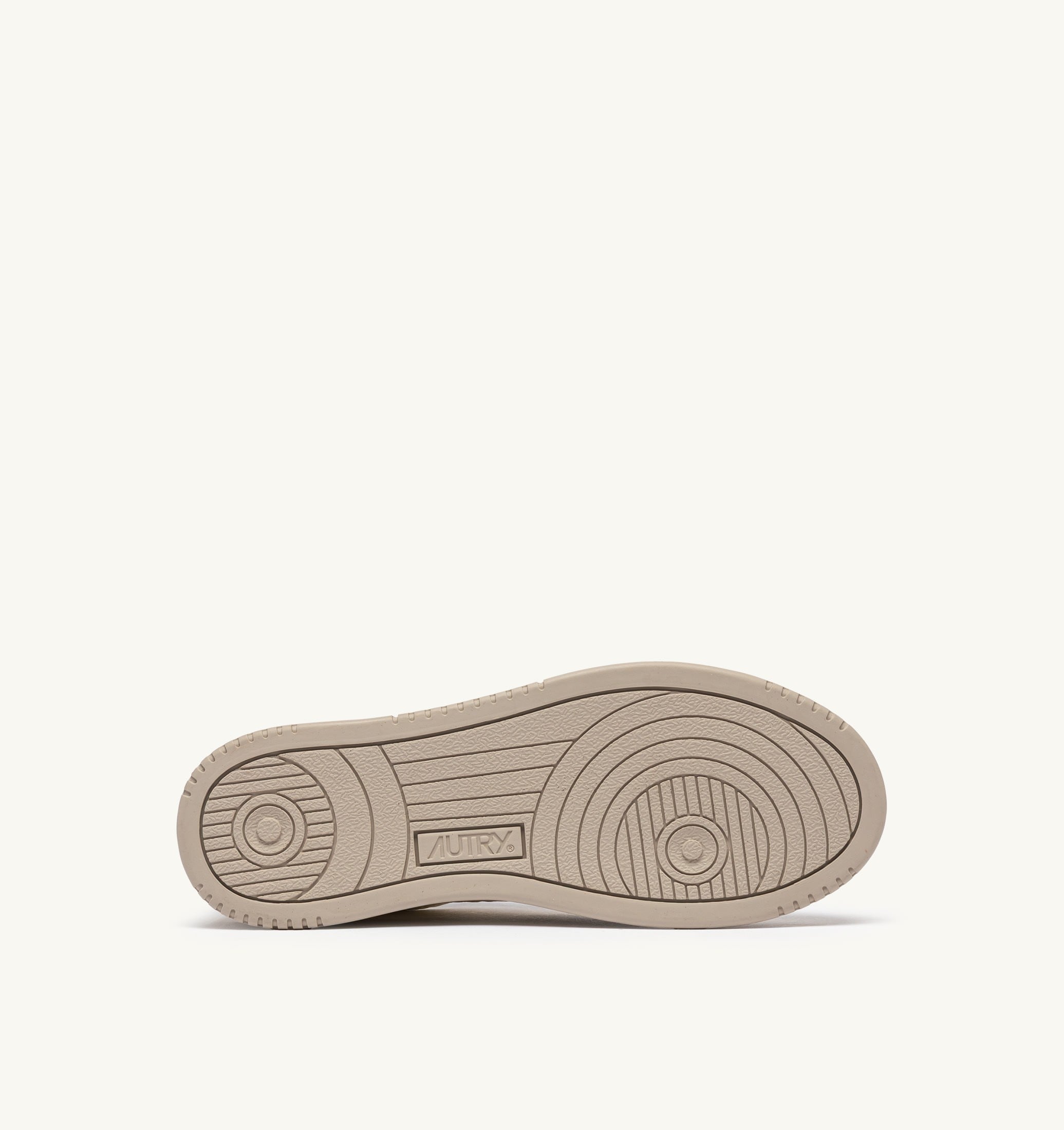 BASKETS MEDALIST LOW EN CUIR FIG ET ARGENT