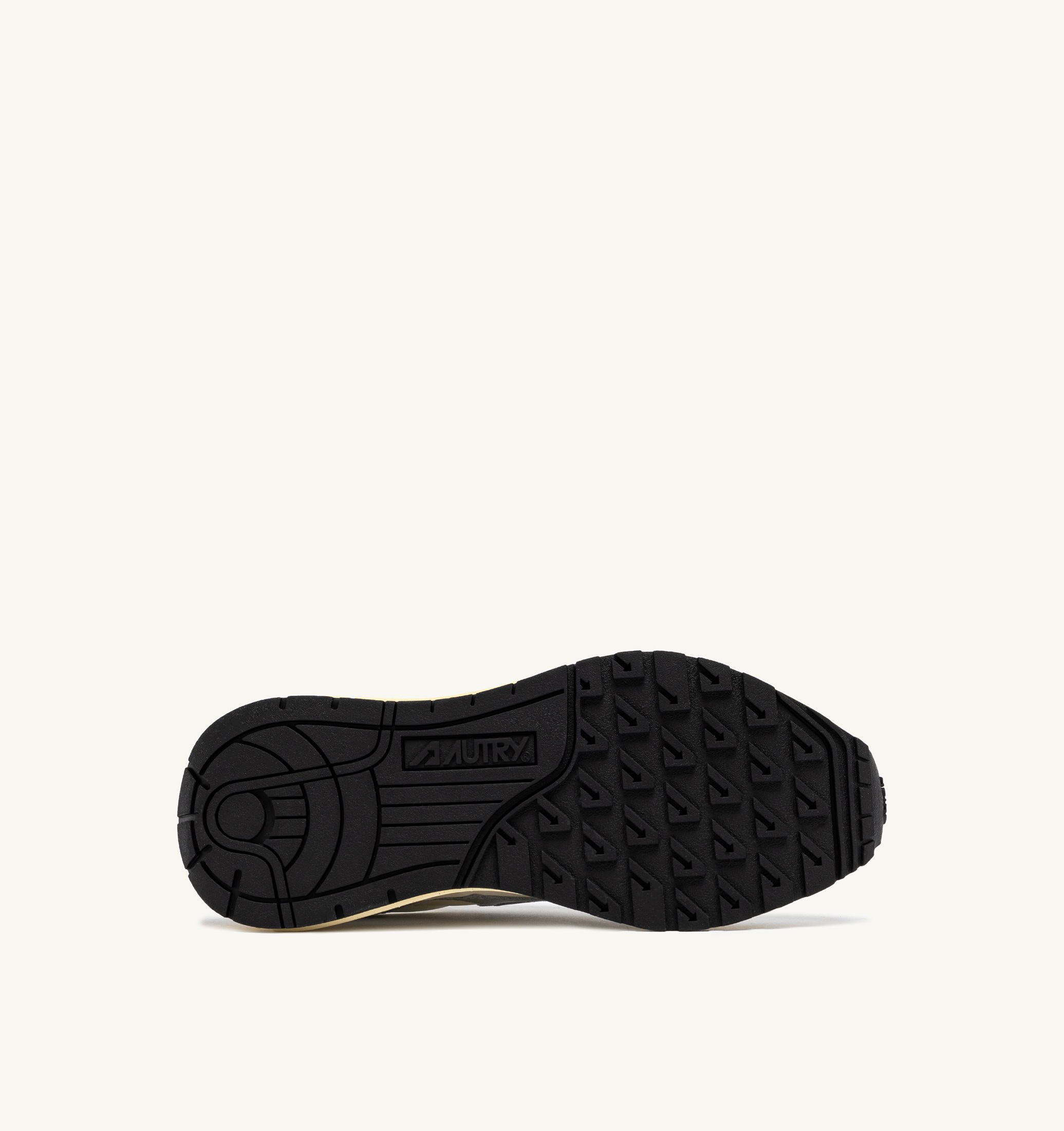 BASKETS REELWIND EN NYLON ET CUIR MÉTALLISÉ ARGENT