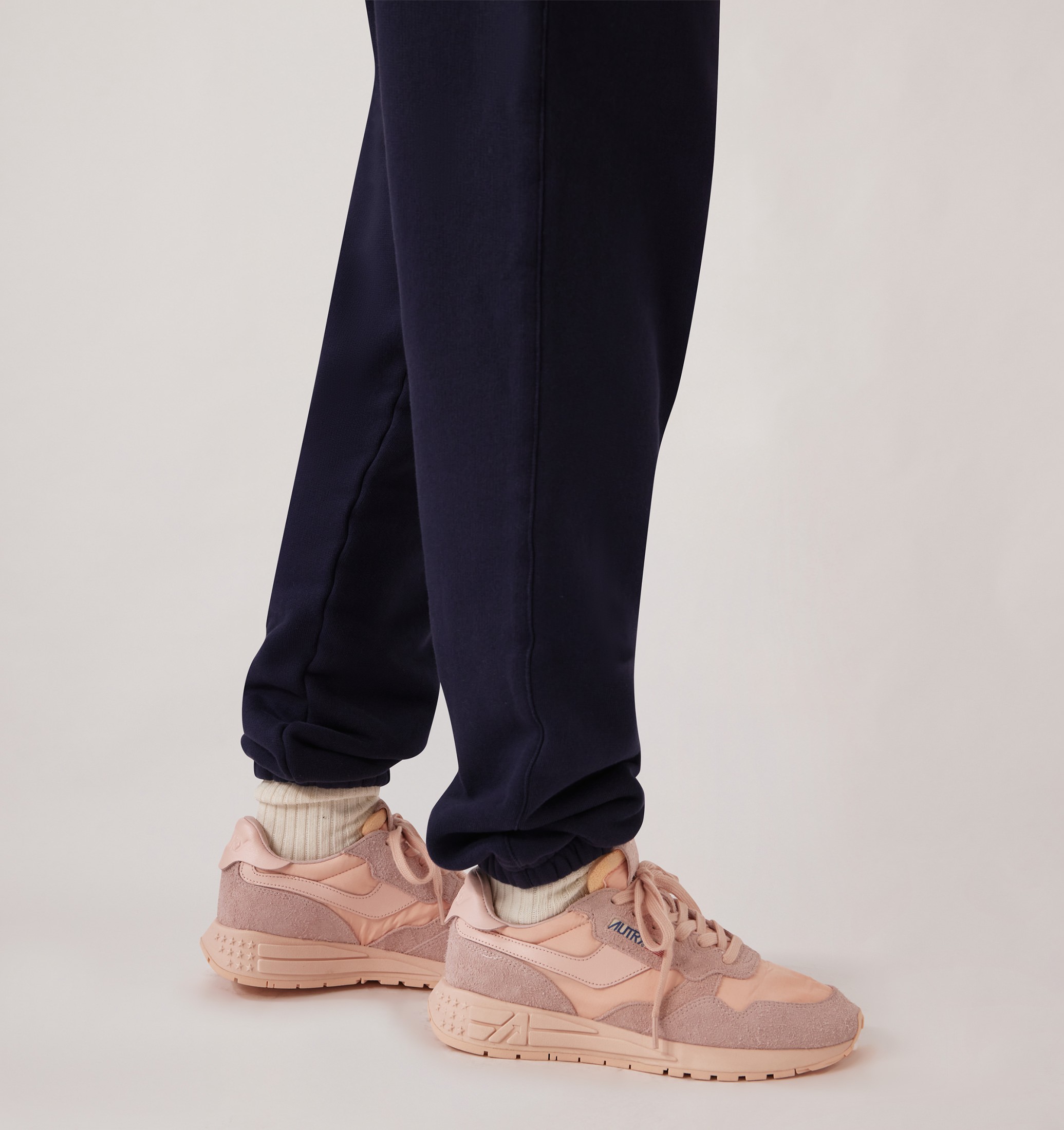 BASKETS REELWIND LOW EN NYLON ET DAIM CREOLE PINK