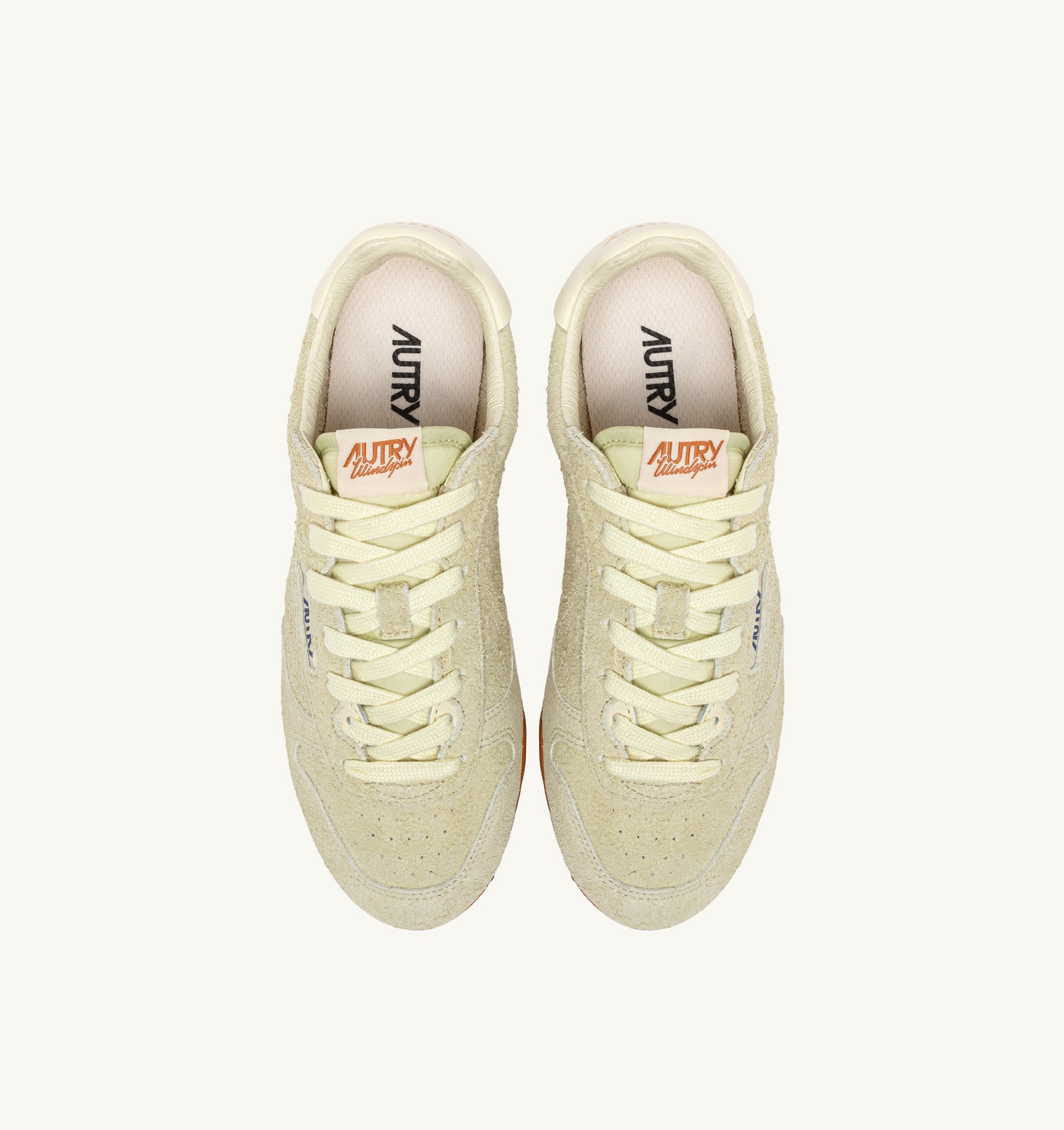 BASKETS WINDSPIN EN DAIM BEURRE