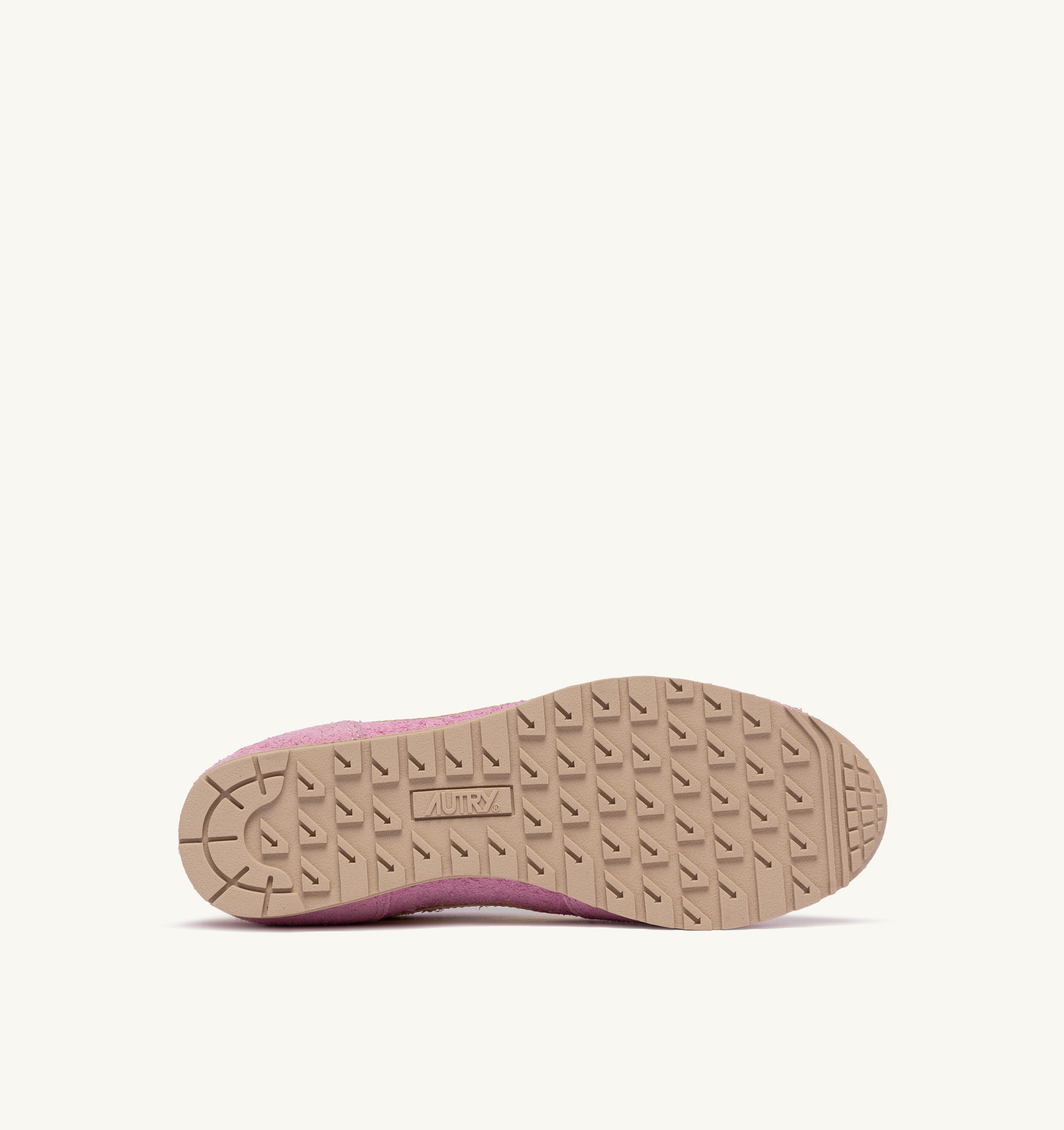 BASKETS WINDSPIN EN DAIM ET CUIR ROSE POMPADUR ET RUTABAGA