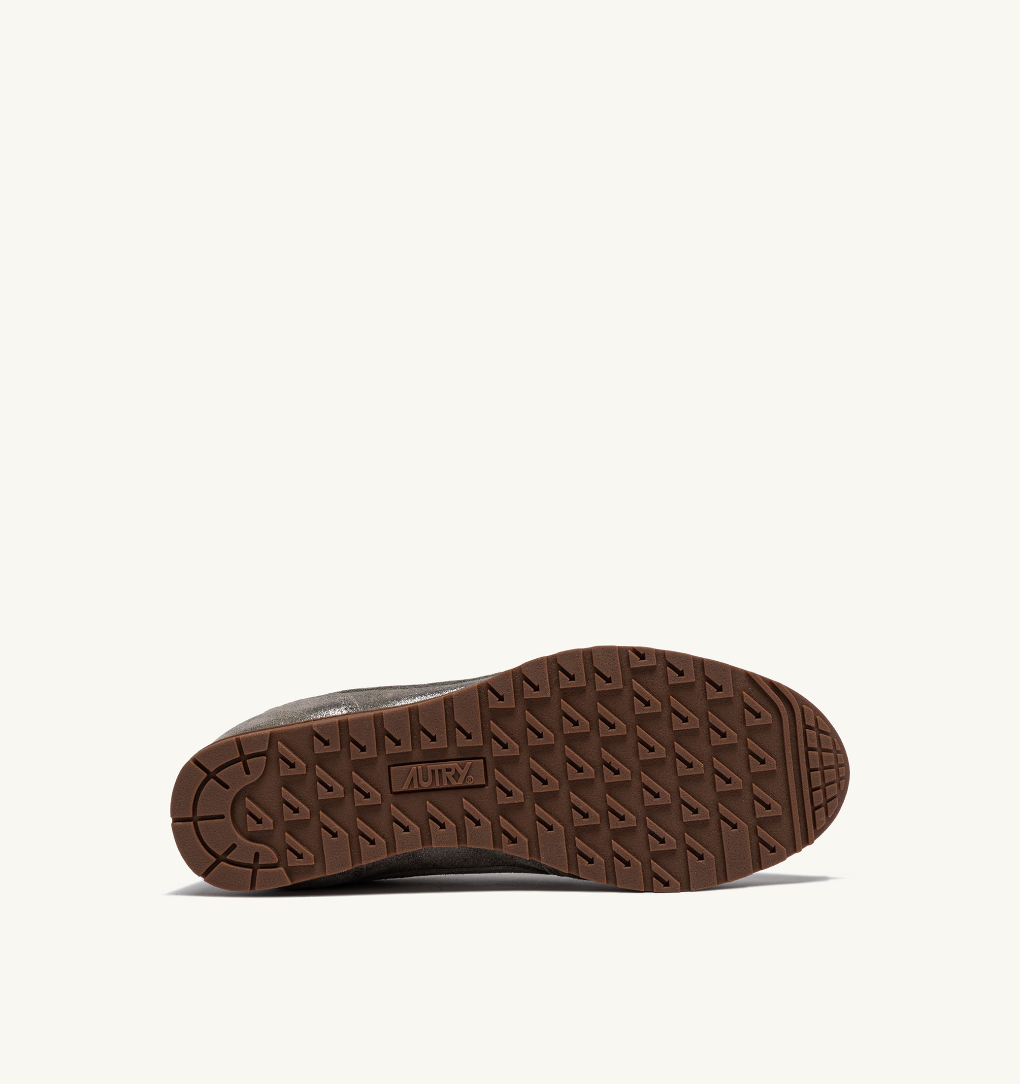 BASKETS WINDSPIN EN DAIM PAILLETÉ ARGENT
