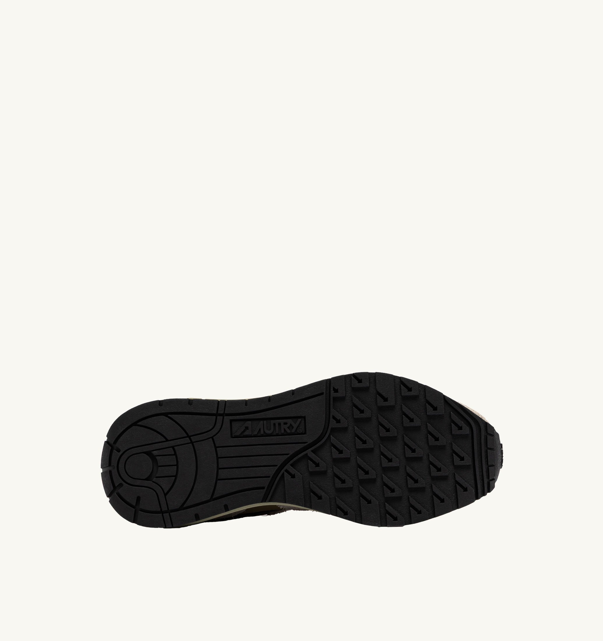 BASKETS REELWIND LOW EN DAIM ET NYLON NOIR PLAGE ET DRIED HERB
