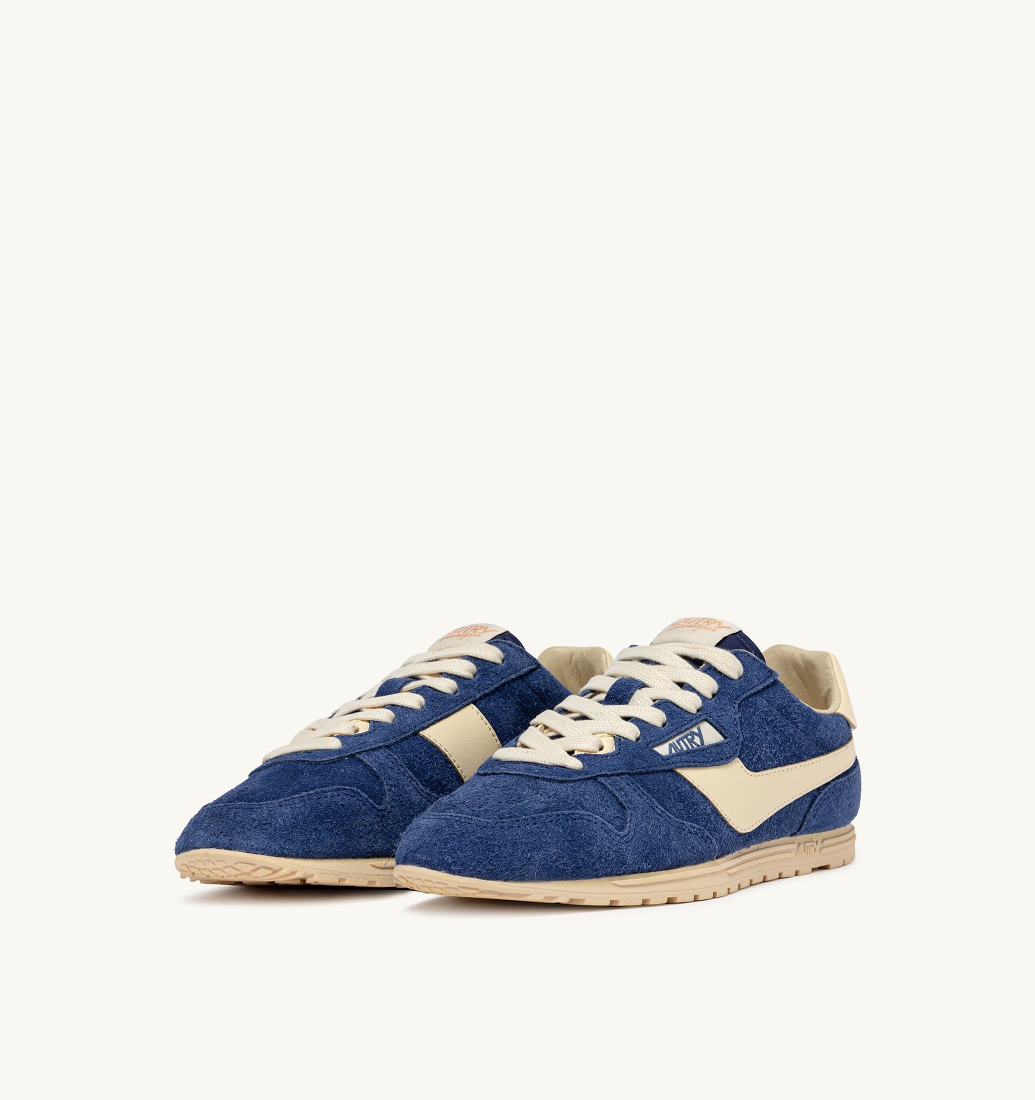BASKETS WINDSPIN EN DAIM ET CUIR INFINI ET RUTABAGA